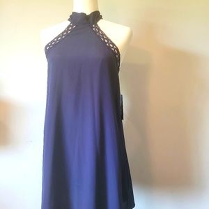 Lulu's Navy Blue Cocktail Dress